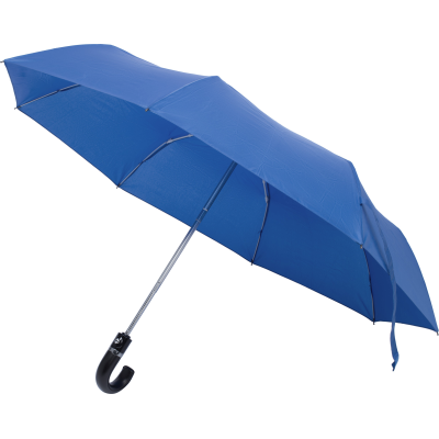 Picture of FOLDING PONGEE UMBRELLA in Blue.