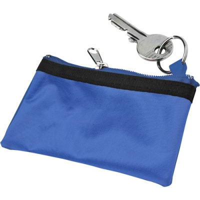 Picture of KEY WALLET in Cobalt Blue.