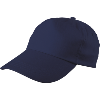 Picture of BASEBALL CAP, COTTON TWILL in Blue.