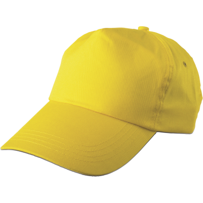 Picture of BASEBALL CAP, COTTON TWILL in Yellow.