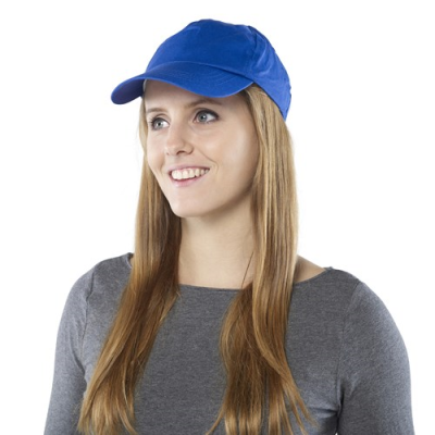 Picture of BASEBALL CAP, COTTON TWILL in Cobalt Blue