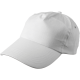 CAP, COTTON TWILL (EMBROIDERED) in White image 2