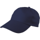 CAP, COTTON TWILL (EMBROIDERED) in Blue image 2