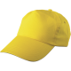 CAP, COTTON TWILL (EMBROIDERED) in Yellow image 2