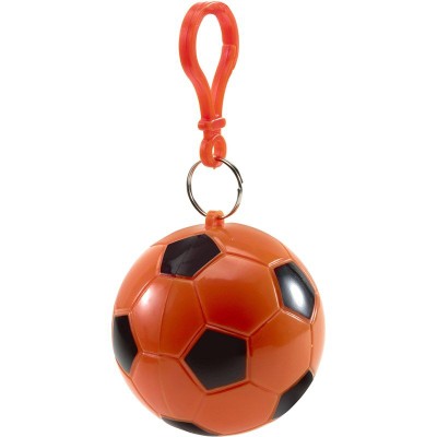 Picture of PONCHO in Plastic Football in Orange