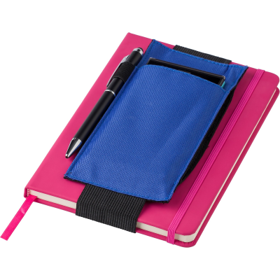 Picture of NOTE BOOK POUCH in Cobalt Blue.