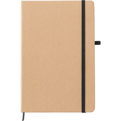 Picture of NOTE BOOK STONE PAPER (APPROX A5) in Black