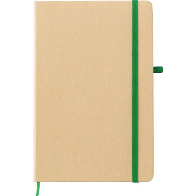 Picture of NOTE BOOK STONE PAPER (APPROX A5) in Green