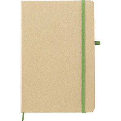 Picture of NOTE BOOK STONE PAPER (APPROX A5) in Khaki