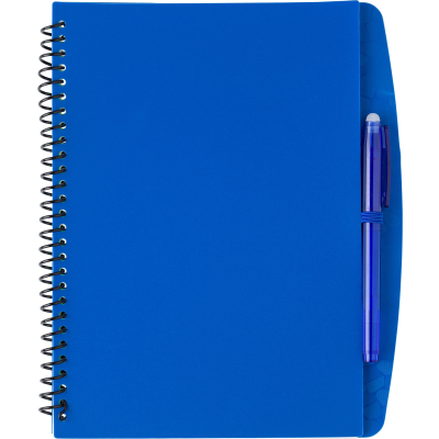 Picture of NOTE BOOK (APPROX A5) in Cobalt Blue.