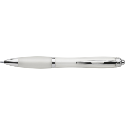 Picture of RECYCLED PLASTIC BALL PEN in White