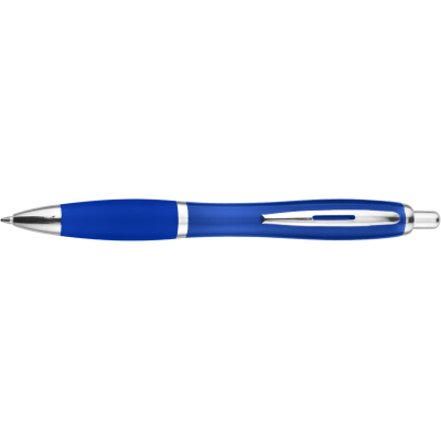 Picture of RECYCLED PLASTIC BALL PEN in Blue.