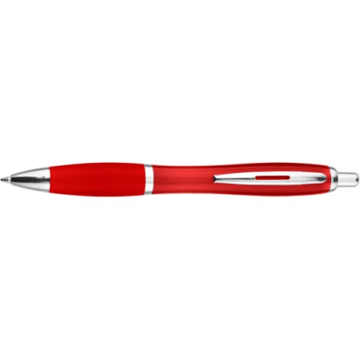 Picture of RECYCLED PLASTIC BALL PEN in Red