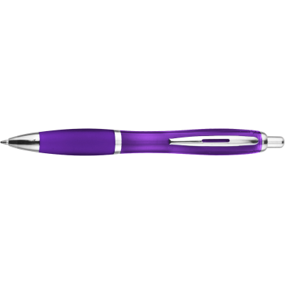 Picture of RECYCLED PLASTIC BALL PEN in Purple