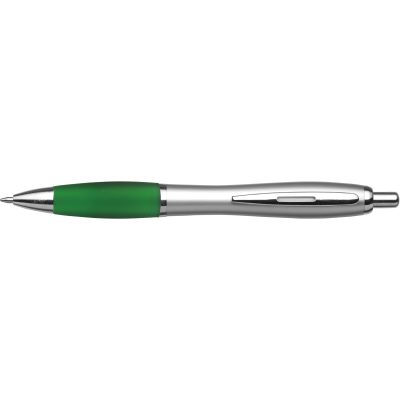 Picture of RECYCLED PLASTIC BALL PEN in Green