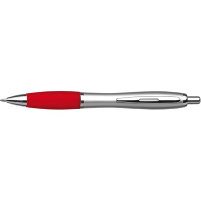 Picture of RECYCLED PLASTIC BALL PEN in Red