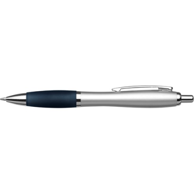 Picture of RECYCLED PLASTIC BALL PEN in Dark Navy