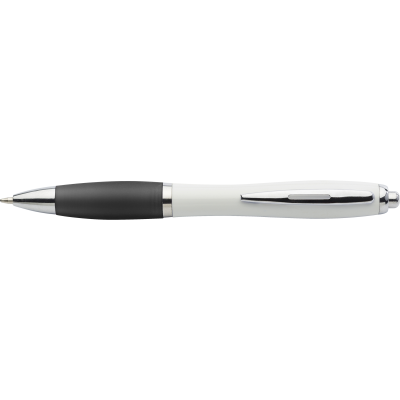 Picture of RECYCLED PLASTIC BALL PEN in Black.