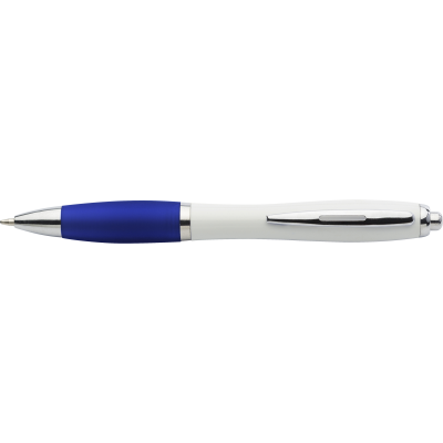 RECYCLED PLASTIC BALL PEN in Blue.