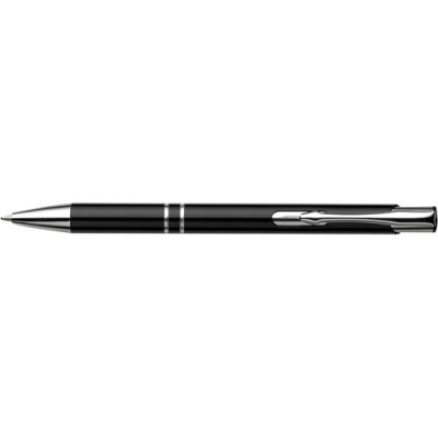 Picture of RECYCLED ALUMINIUM METAL BALL PEN in Black
