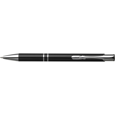 Picture of RECYCLED ALUMINIUM METAL BALL PEN in Black