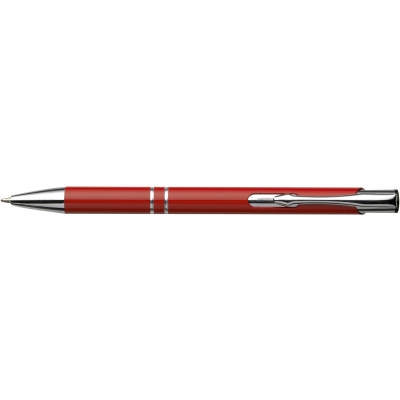 Picture of RECYCLED ALUMINIUM METAL BALL PEN in Red