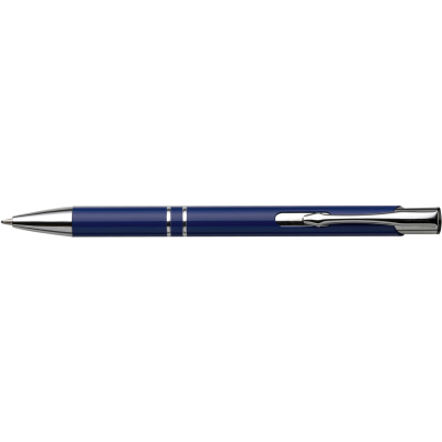 Picture of RECYCLED ALUMINIUM METAL BALL PEN in Cobalt Blue