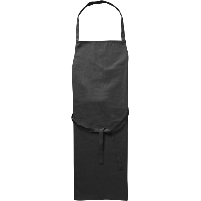 Picture of APRON in Black.