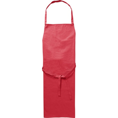 Picture of APRON in Red.