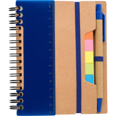 Picture of RECYCLED NOTE BOOK in Blue