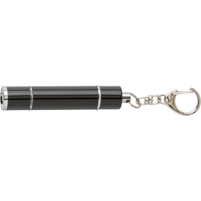 Picture of KEY HOLDER KEYRING in Black.