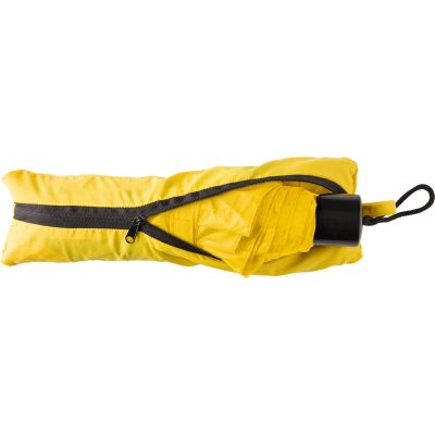 Picture of UMBRELLA with Shopper Tote Bag in Yellow.