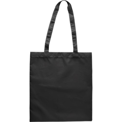 Picture of RPET SHOPPER TOTE BAG in Black.