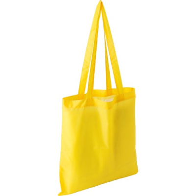 Picture of RPET SHOPPER TOTE BAG in Yellow.