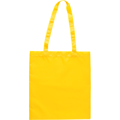 Excite Promotional Merchandise. RPET SHOPPER TOTE BAG in Yellow