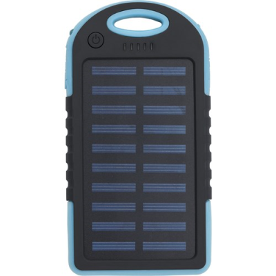 Picture of SOLAR POWER BANK in Blue.