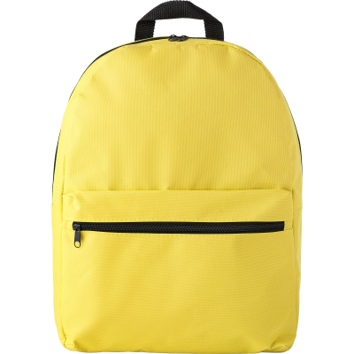 Picture of POLYESTER (600D) BACKPACK RUCKSACK in Yellow