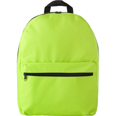 Picture of POLYESTER (600D) BACKPACK RUCKSACK in Lime