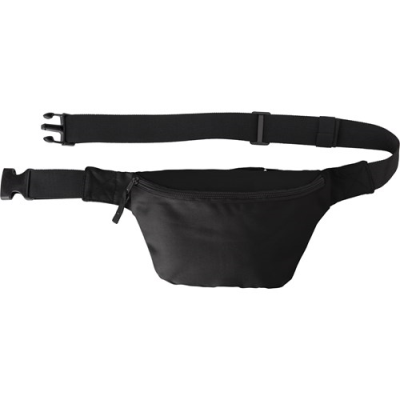 Picture of POLYESTER (600D) WAIST BAG in Black.