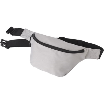 Picture of POLYESTER (600D) WAIST BAG in Grey