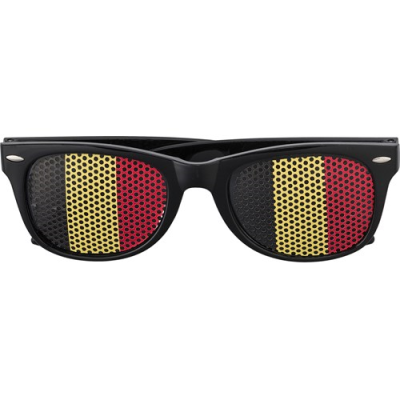 Picture of PEXIGLASS SUNGLASSES in Black & Yellow & Red