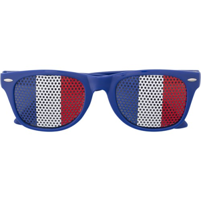 Picture of PEXIGLASS SUNGLASSES in Blue & White & Red