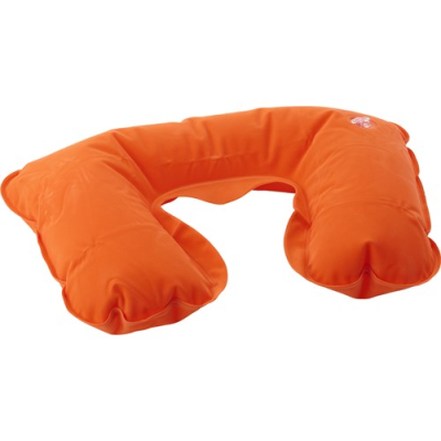 Picture of INFLATABLE TRAVEL CUSHION in Orange