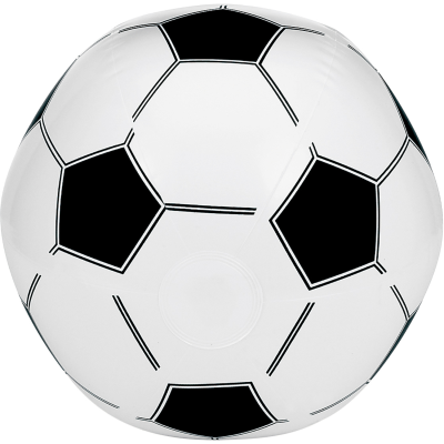 Picture of INFLATABLE FOOTBALL in White.