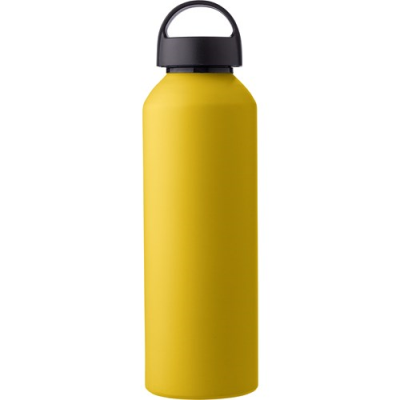 Picture of RECYCLED ALUMINIUM METAL BOTTLE (800 ML) SINGLE WALLED in Yellow