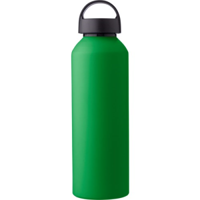 Picture of RECYCLED ALUMINIUM METAL BOTTLE (800 ML) SINGLE WALLED in Pale Green.