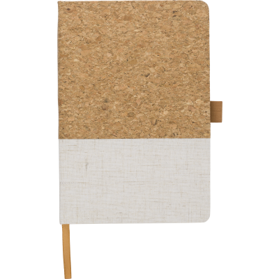 Picture of CORK AND COTTON NOTE BOOK (APPROX.