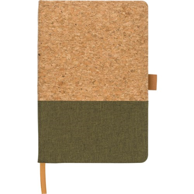 Picture of CORK AND COTTON NOTE BOOK (APPROX