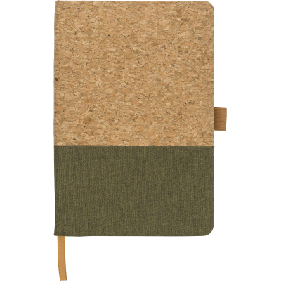 Picture of CORK AND COTTON NOTE BOOK (APPROX