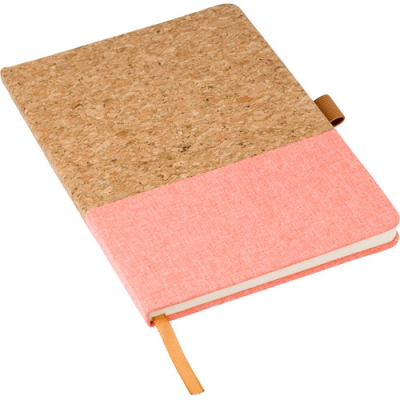 Picture of CORK AND COTTON NOTE BOOK (APPROX